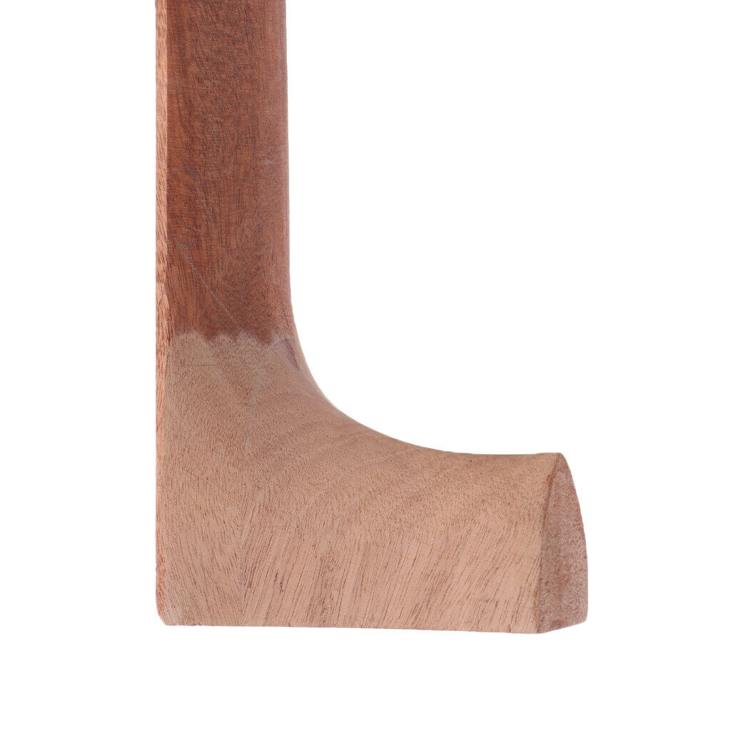 22 inch Unfinished Guitar Neck Replacement Mahogany Neck Fingerboard for Folk