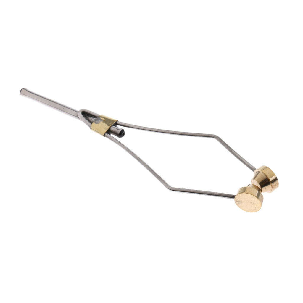 Stainless steel and Ming reel holder, fly fishing tool, fly tying