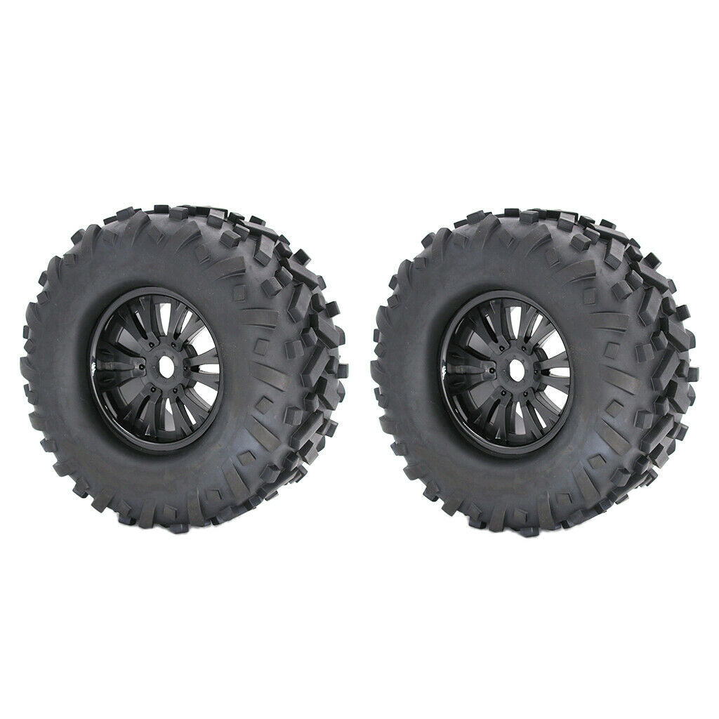 RC Car 170mm Rubber Tyre for HPI HSP E-MAXX Savage Flux 1/8 RC Monster Truck