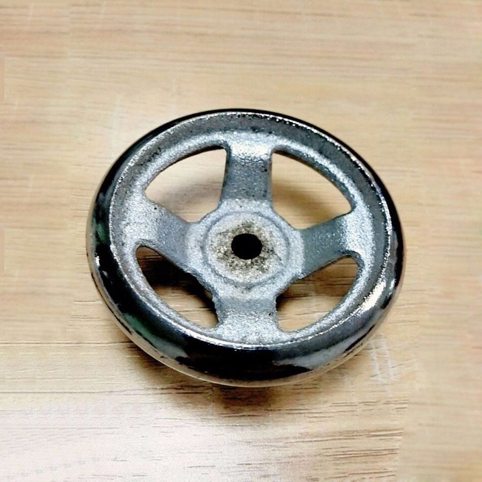 1Pcs 3 " Chrome-plating Milling Lathe Resettable Tailstock Handwheel OD 69mm