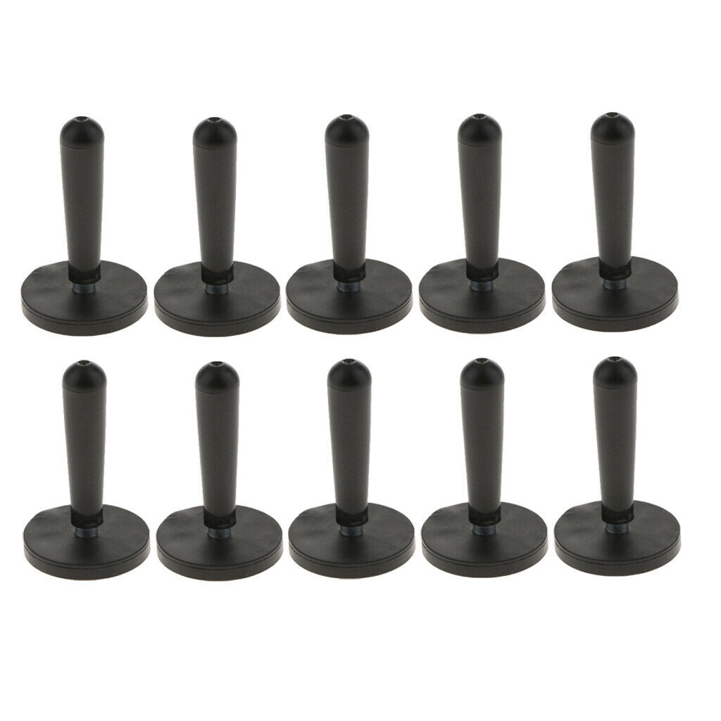 10pc Car Wrap Black Gripper Magnet Holder for Sign Vinyl, Crafts Sign making