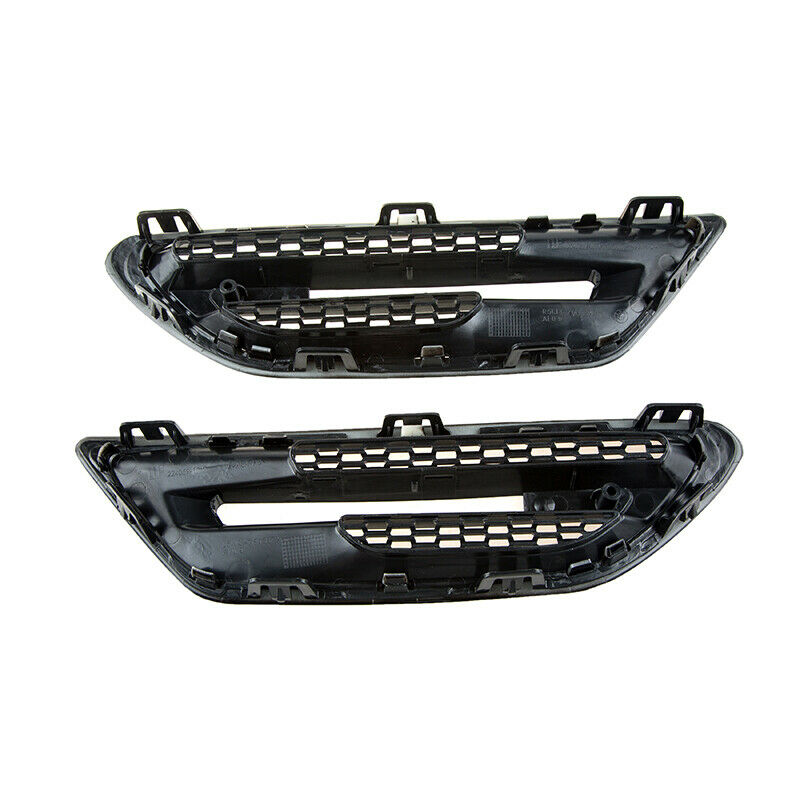 For BMW F10 Sedan M5 2011-2016 Gloss Black Side Fender Grill Cover Vent Air Flow