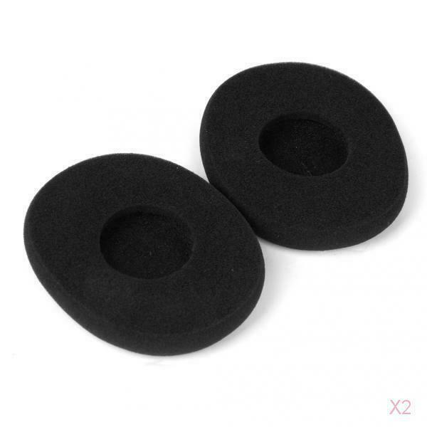2 Pairs Black Replacement Ear Pads Cushions for Logitech H800 H 800 Headset