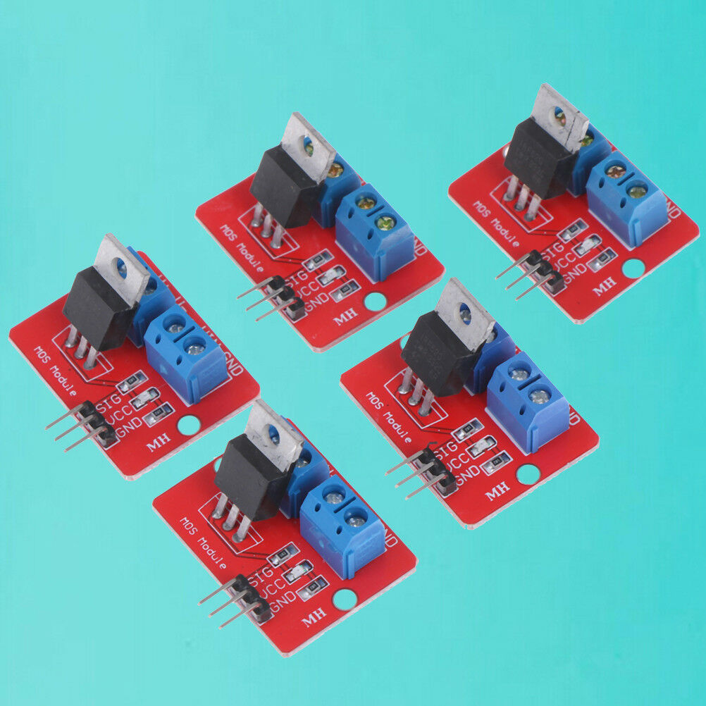 5Pcs IRF520 MOS FET driver module for arduino raspberry B Gw SJ