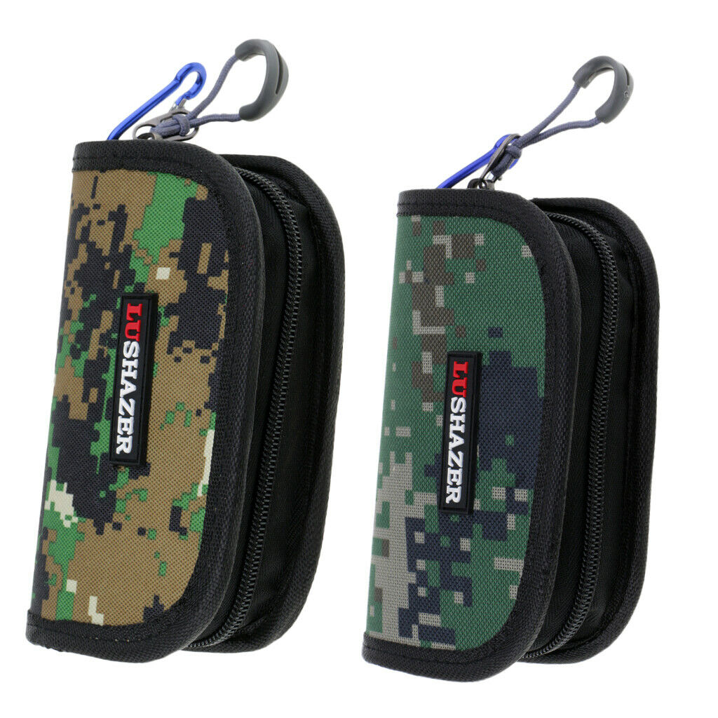 Fishing Spoon Lure Tackle Waterproof Bag Case Spinner Case for Vest Backpack