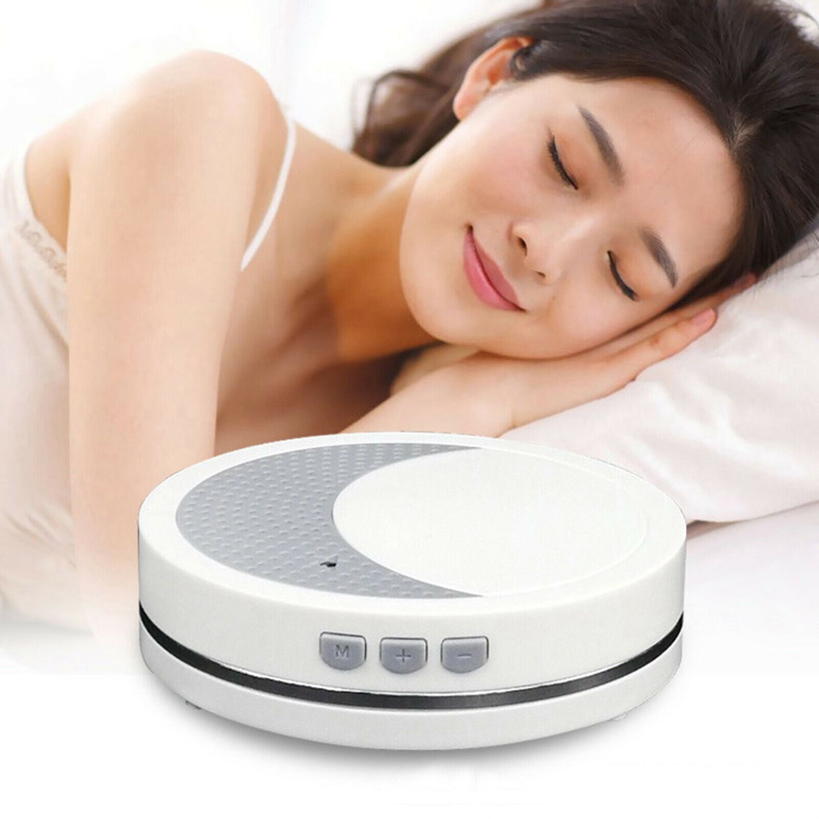 Sleep Therapy White Noise Sound Machine 2 Relaxing Sounds for Travel Home