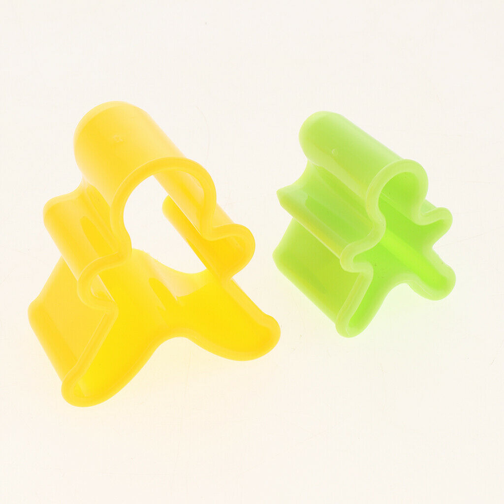 5Pcs/Set Gingerbread Man Cookie Cutter Set Cute Biscuit Molds Christmas Mold