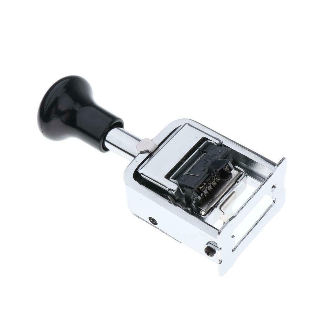 6-digit fully automatic numbering machine, metal number stamp, numberi
