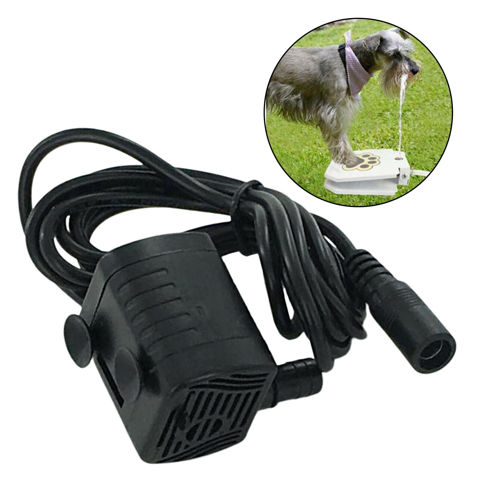 1x Brushless DC 12V Fountain Water Pump 200L/H for Aquarium Pond Circulating