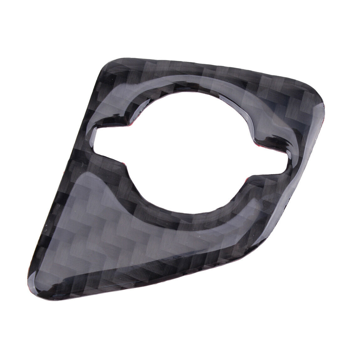 Car Carbon Fiber Texture Speaker Switch Knob Trim Cover fit for Audi Q7 16-19