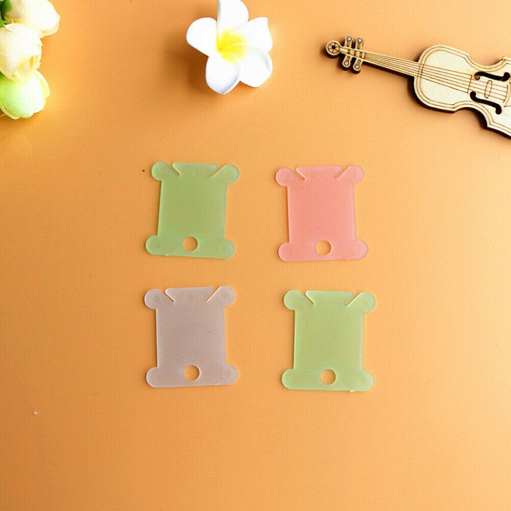 110pcs Sewing Tool Winding Plate Board Thread Bobbin Embroidery Craft Kit A#S