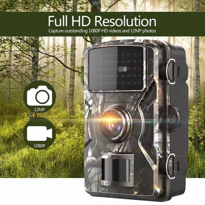 Hunting Trail Camera 1080P Infrared Wildlife Scouting Cam Night Vision IP66