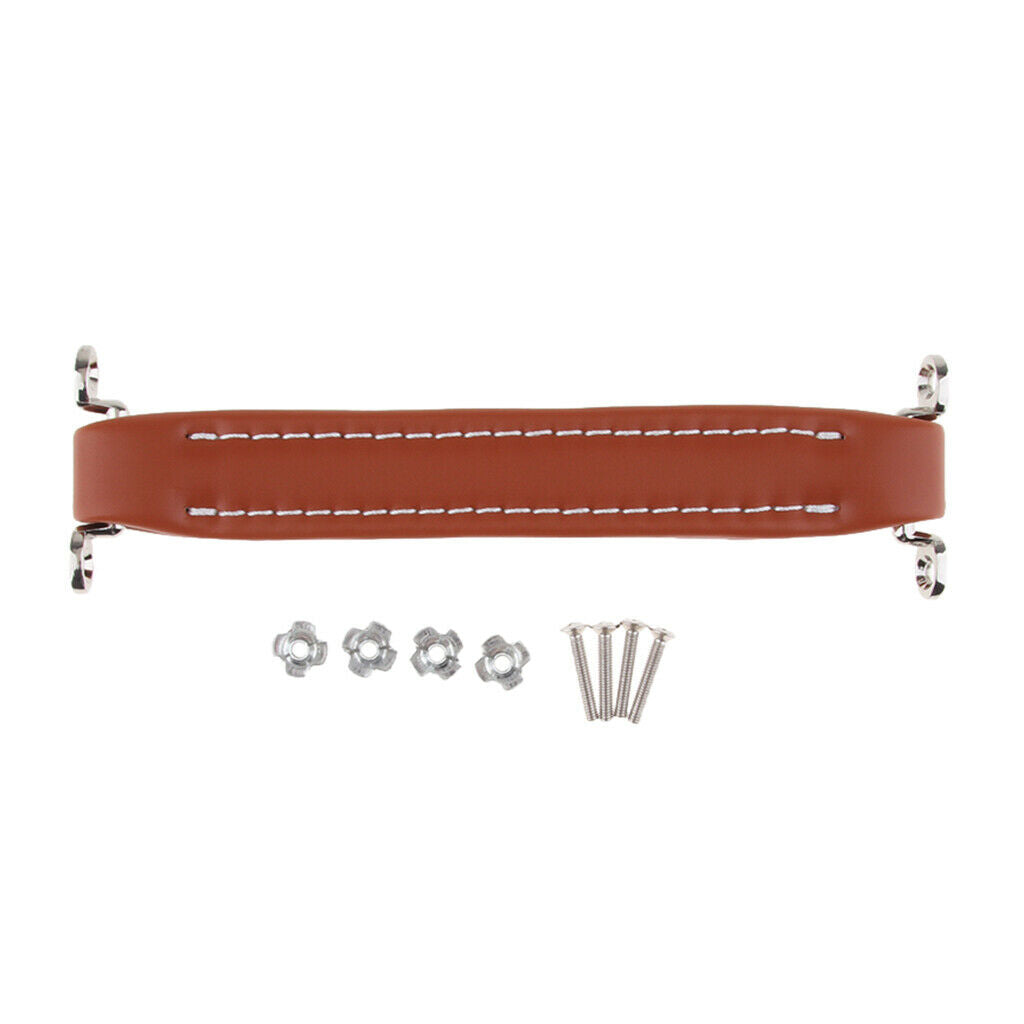 Amplifier Bass Guitar Grip Stitched Leather Durable Replacement # 5