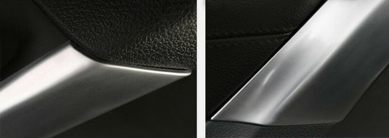 Chrome Interior Door Armrest Cover Trim Molding 4pcs ABS For VW Tiguan 2010-2015