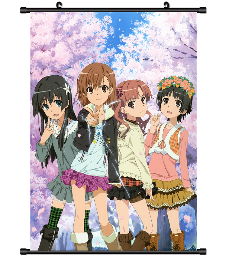3579 Anime To Aru Kagaku no Railgun Wall Poster Scroll