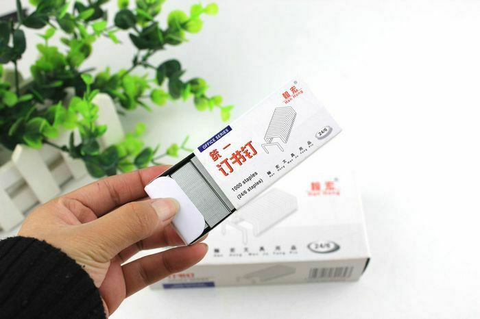 24/6  for Stapler Stitching  ( Lot 1000 PCS ) Box Staples Needle practical