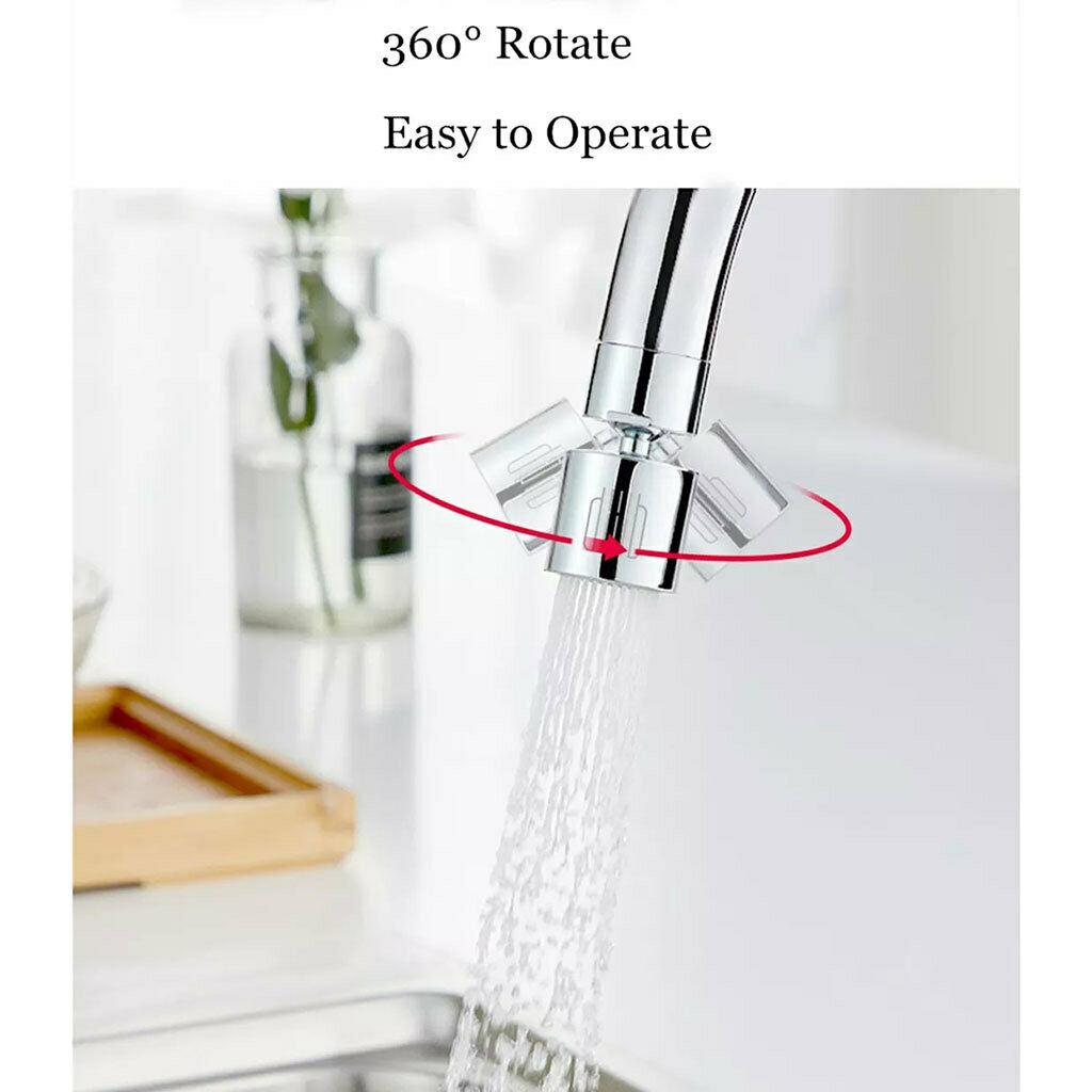Tap Aerator Faucet Nozzle Bubbler Universal 2 Modes Adjustable Water Saving