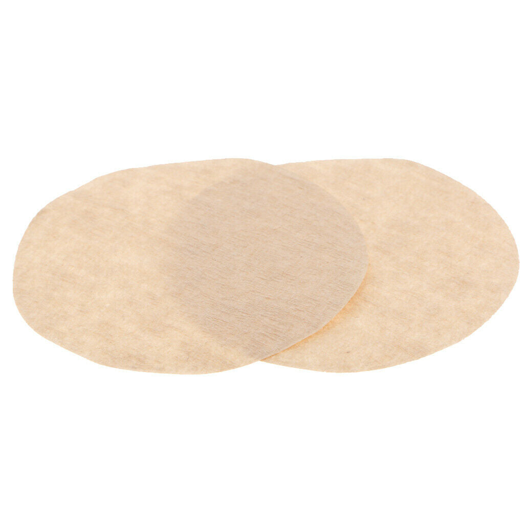 100 Piece Home Kitchen Disposable Unbleached Coffee Flters 2 Cup