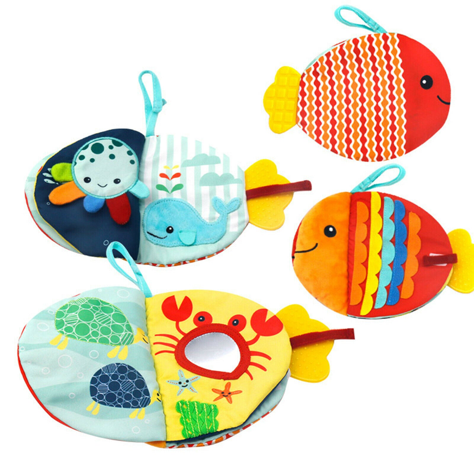Cloth Books Crinkle Books Early Learning Educational for Babies Toddler