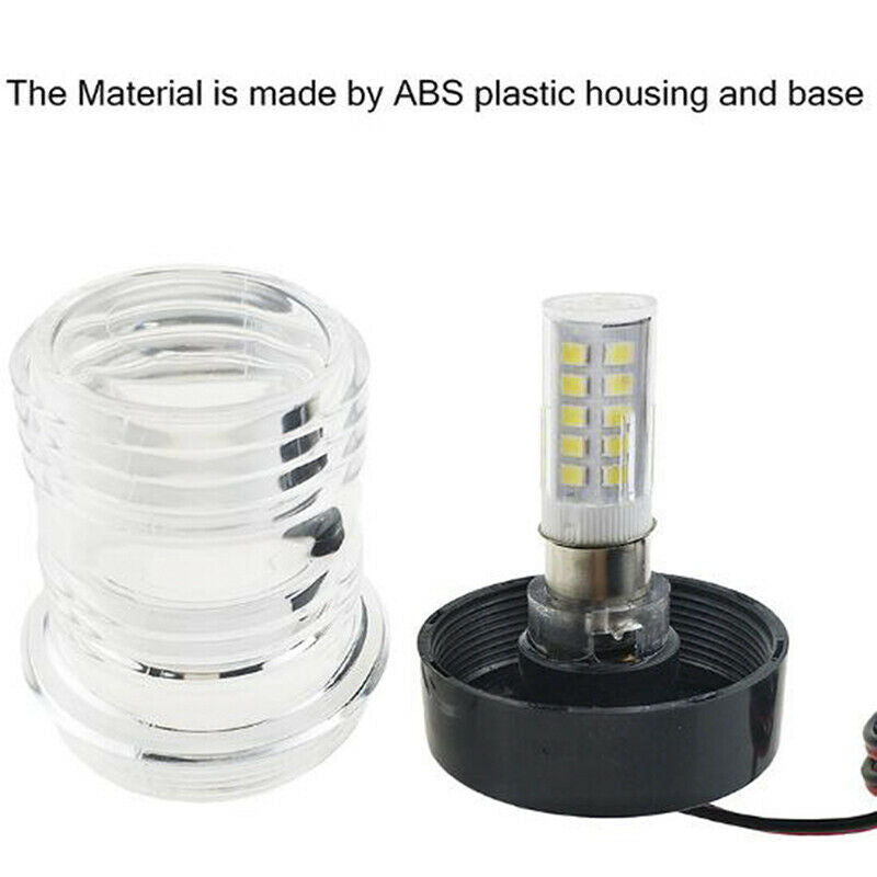 Marine Boat Yacht Stern Anchor LED Navigation Light All Round 360° White LigBDA