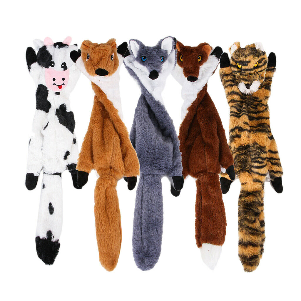 5pcs 45cm Squeaky Dog Toys Crinkle Dog Toys Dog Chew Toys Pet Supplies
