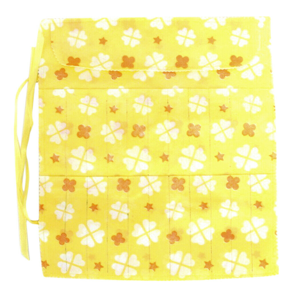 22-Slot Knitting Needles Organizer Bag Holder Case Storage Folding