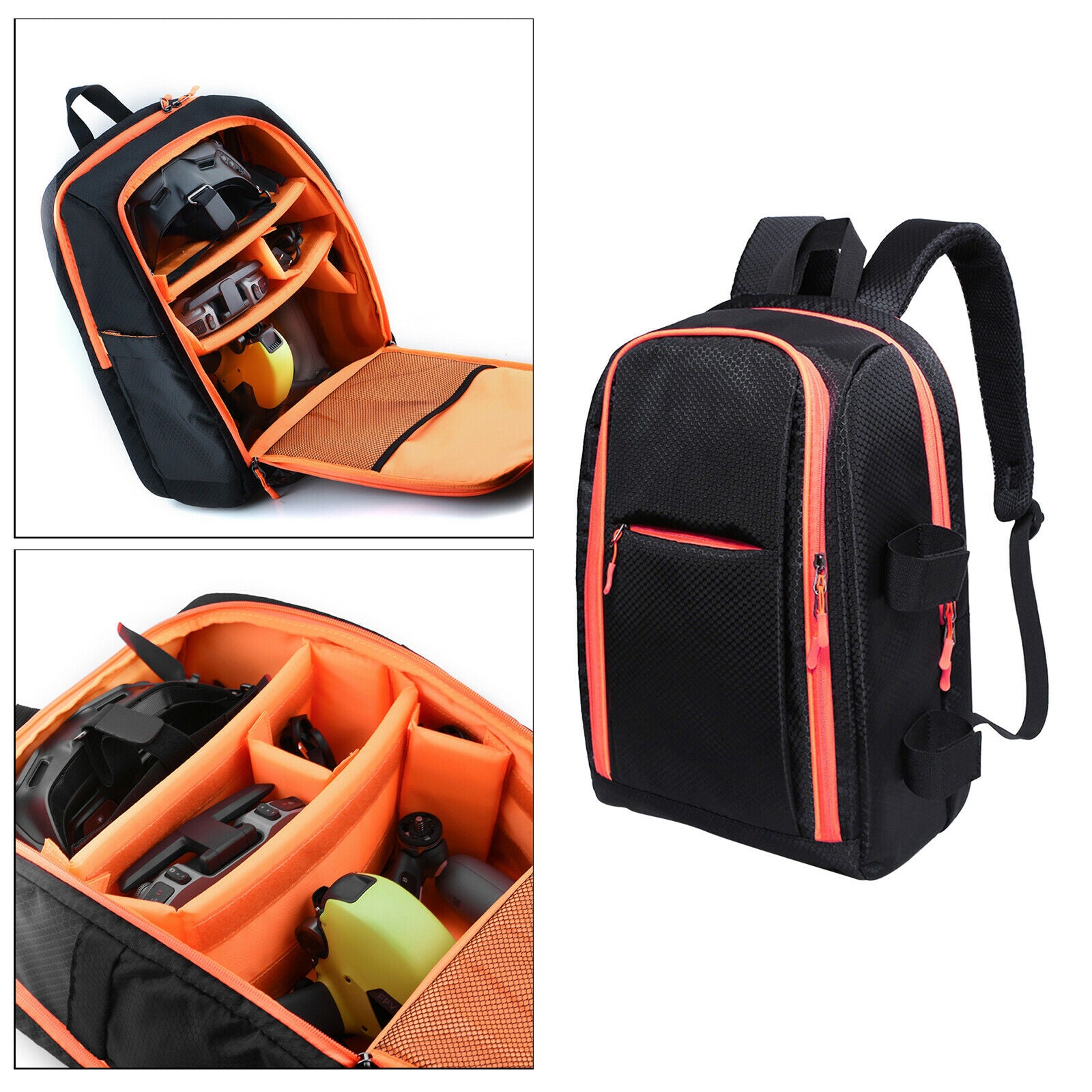 Shockproof Backpack Shoulder Bag for DJI FPV Combo Drone Remote Controller