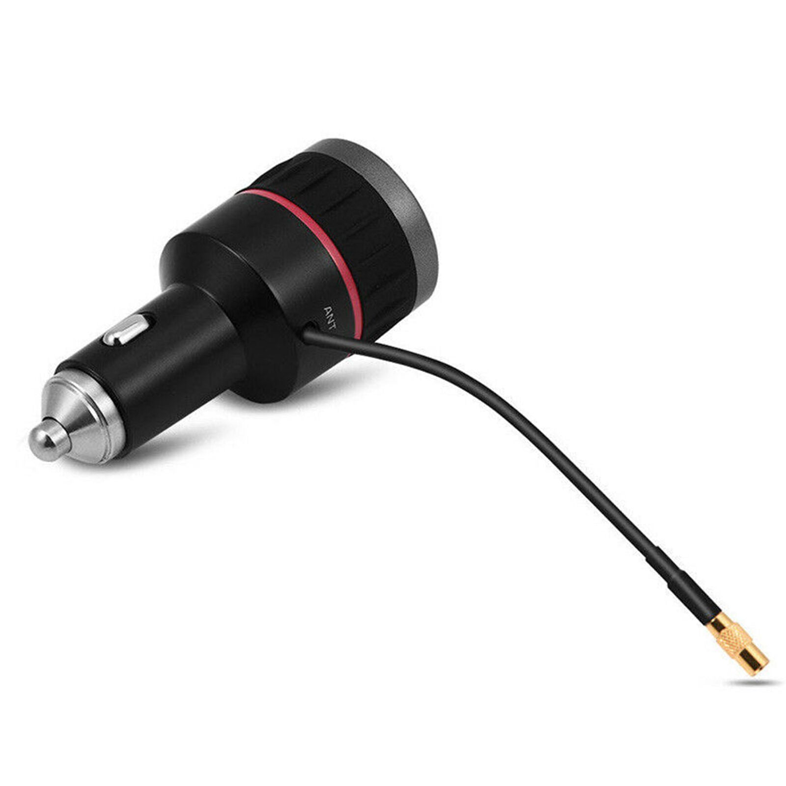 Car USB Adapter DAB Radio Receiver Tuner Auto FM Transmitter with Antenna