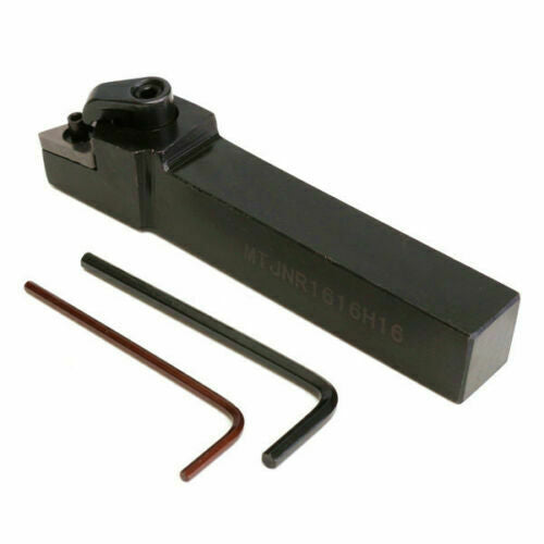 MTJNR1616H16 16mm x 100mm Lathe Turning Tool Holder For TNMG1604 CNC Inserts