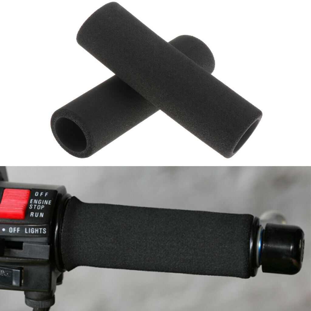 4pcs Motorcycle Handlebar Soft Slip-on Foam Grip Covers For BMW R1200GS