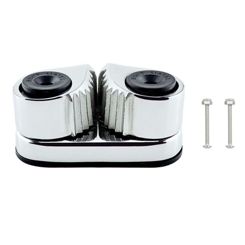 Kayak Cam Cleats & Fairlead Stainless Steel Fast Entry fits for 3-12mm Line