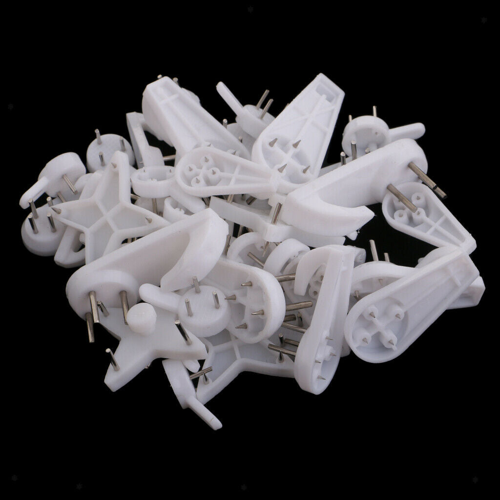 40pcs picture hard wall hooks hanging HOOKS clothes hangers 4 styles