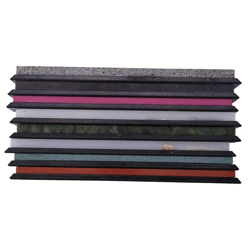 8Pcs 200-10000 Grit Apex Pro Pencil ener Whetstone Oilstone Grinder Holder KniN8