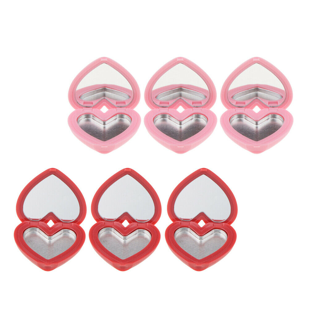 6 Pcs Cute DIY Filled Empty Container for Lip Moisturizer