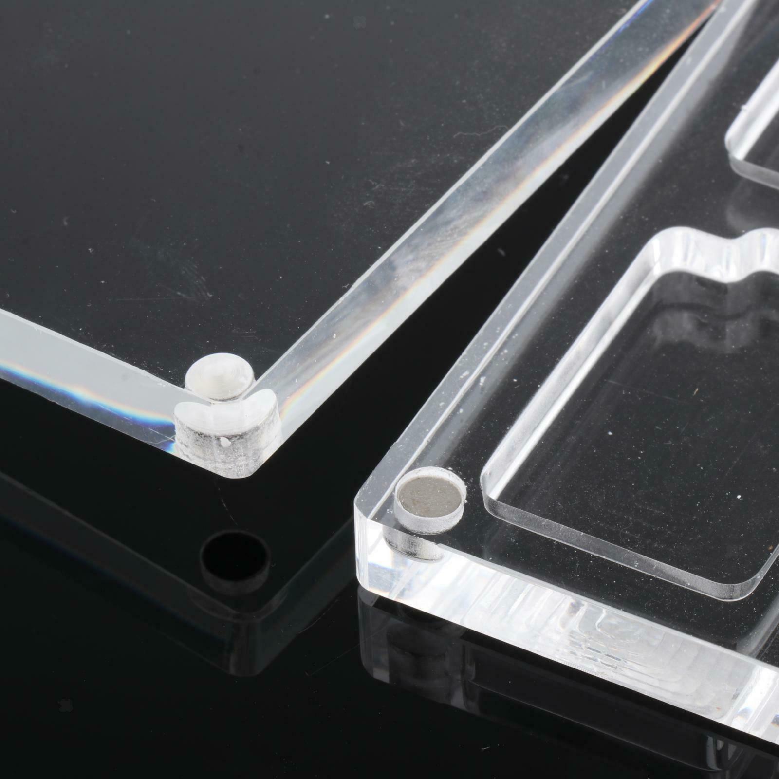 Game Card Box for NS Shockproof Cabinet Game Storage Case 12 Card Slots