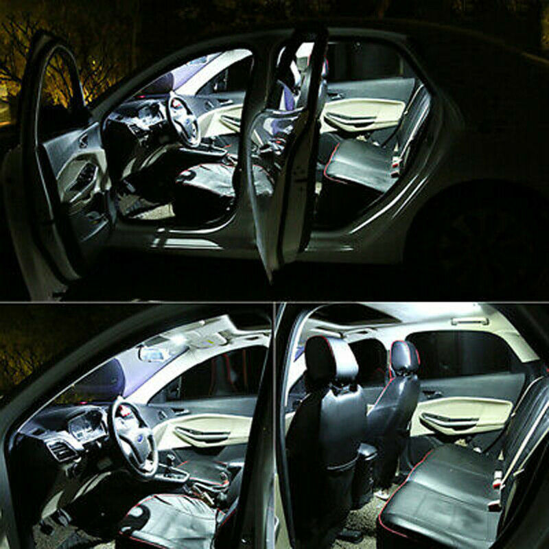 4x White LED Interior Map Dome Trunk Lights 31mm DE3175 DE3022 Festoon Bulbs