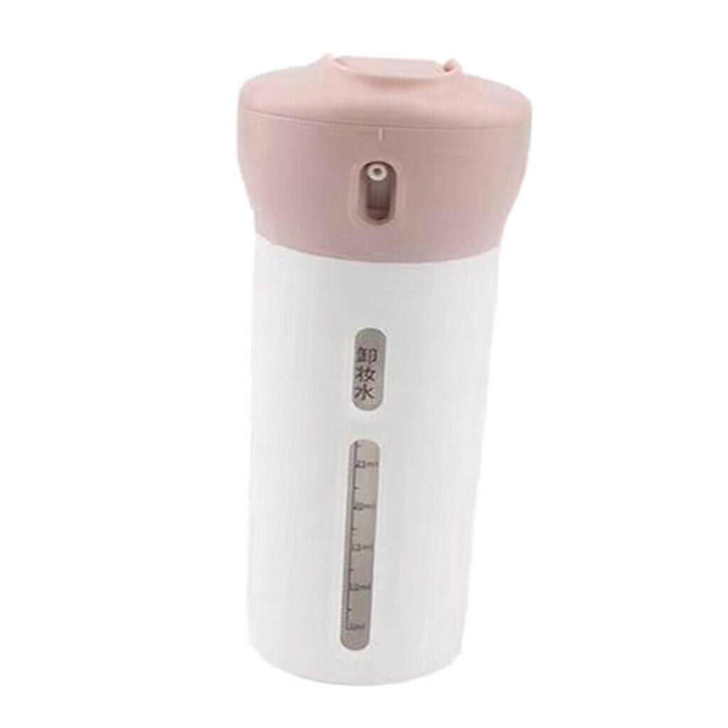 Shampoo Bottle Portable Sub-bottling Press Tube Liquid Container Pink