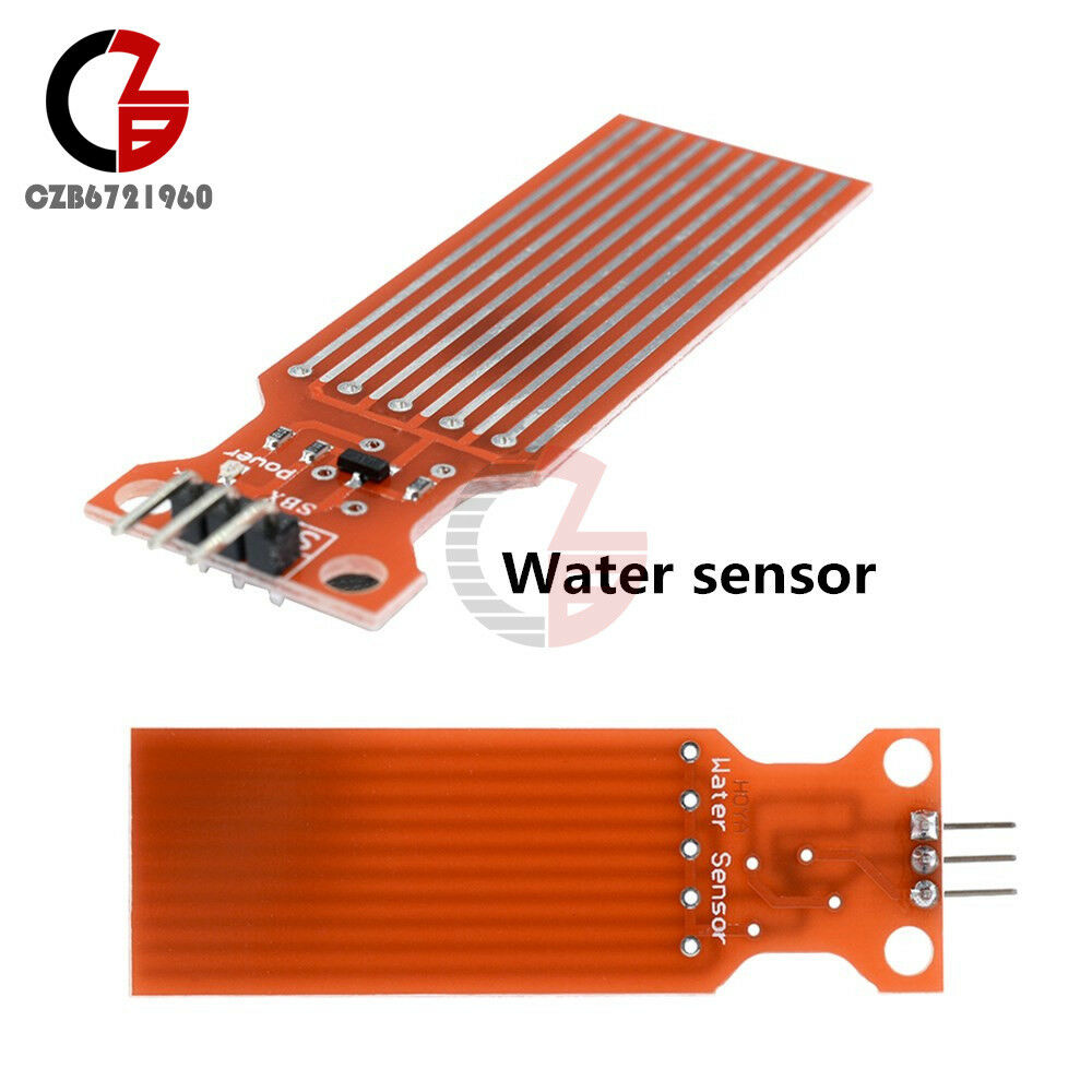 5PCS DC 3-5V Rain Water Level Sensor Analog Module Depth Detection for Arduino