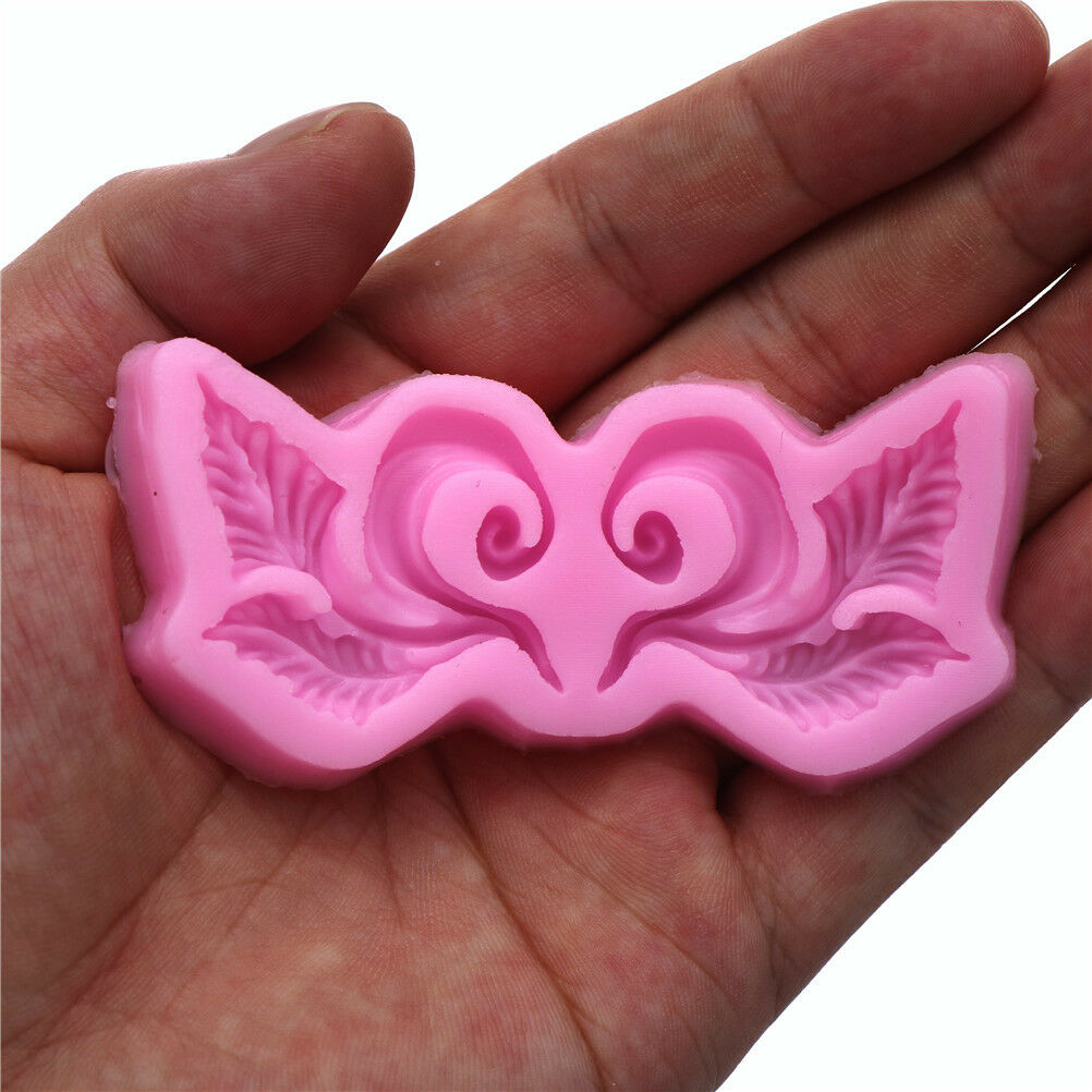 European Symmetrical Lace Cake Border Silicone Mold Fondant Cake Decorat T.l8