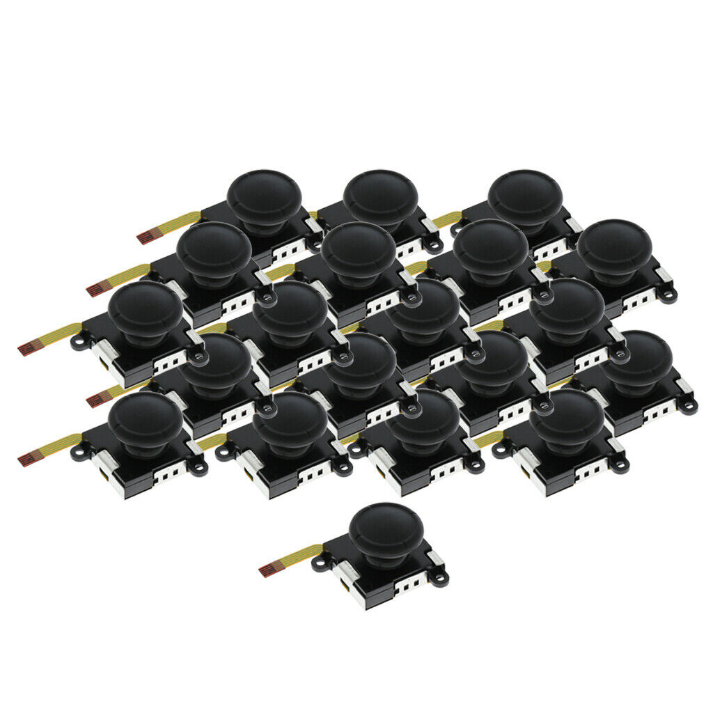 20 Pieces L/R Analog Joystick Rocker for Nintendo Switch NS Joy-Con Joypad