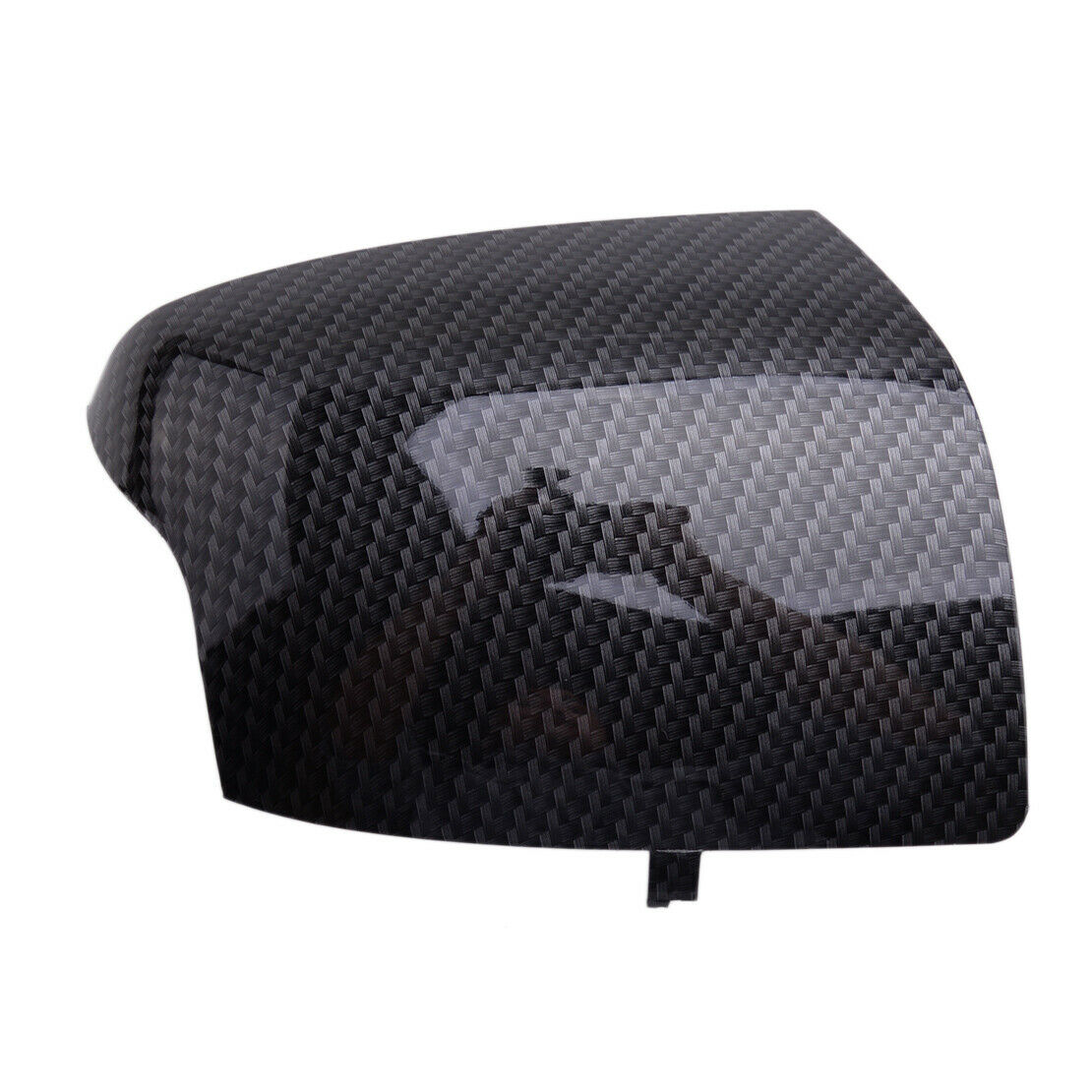 Right Carbon Fiber Texture Side Wing Mirror Cover Trim Fit For Ford Focus Mk2