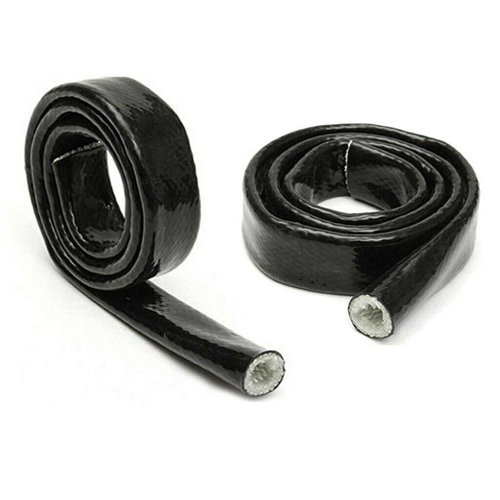 Fiberglass AN8 Cover Fire Sleeve Heat Shield ID:13mm 1/2X1M for BMW E36