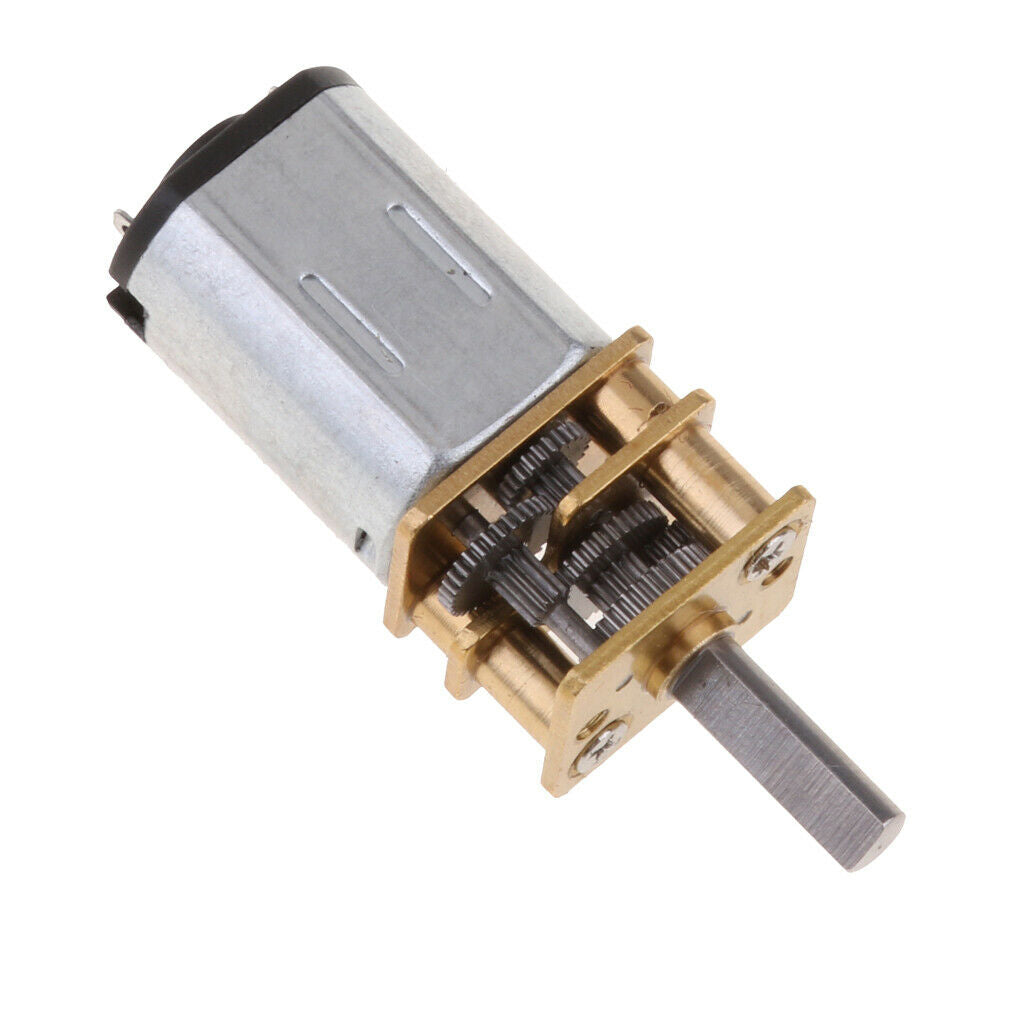 8Pcs N20 DC 6V High Torque Gear Motor Mini Electrical Speed Reduction Motor