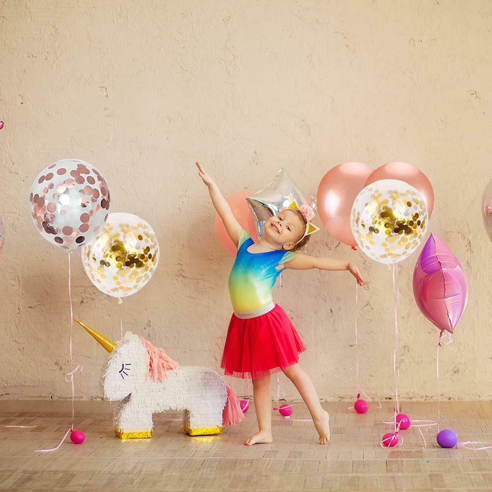 50pcs Latex Sequins Balloons Kids Gift Wedding Party Supplies Scene Prop @