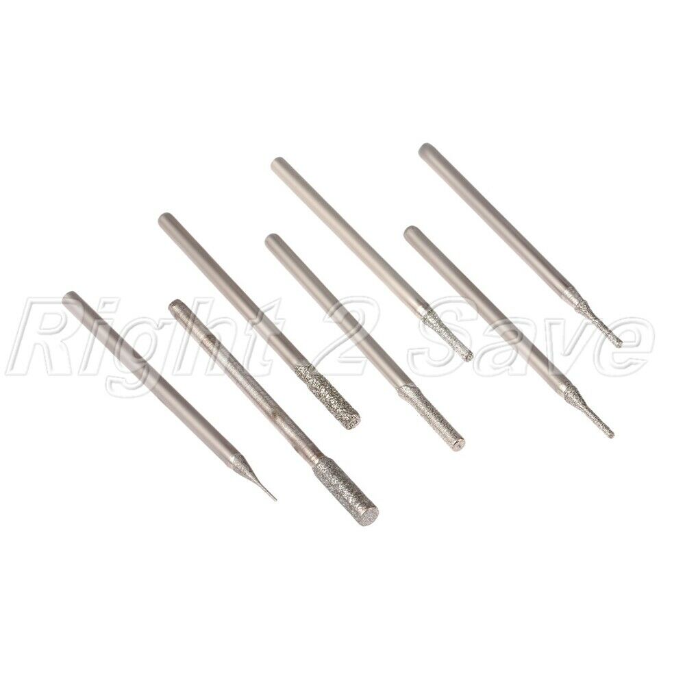 2.35mm Shank Carborundum Grinding head Abrasive Punching Jade Crystal Ceramic