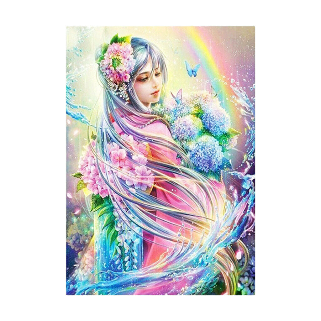 DIY Daimond Painting Floral Rhinestine Picture Crystal Cross Stitch Arts Kit for