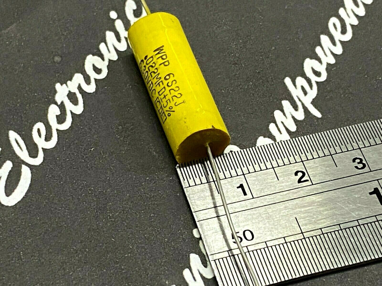 1pcs-Cornell Dubilier (CDE) WPP 0.022uF 630V 5% WPP6S22J Axial Film Capacitor