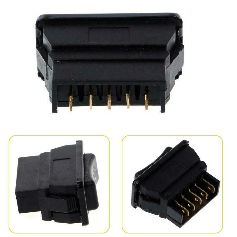 Universal Plastic Direct Current 12V 20A Auto Car Power Window Switch 5 Pins