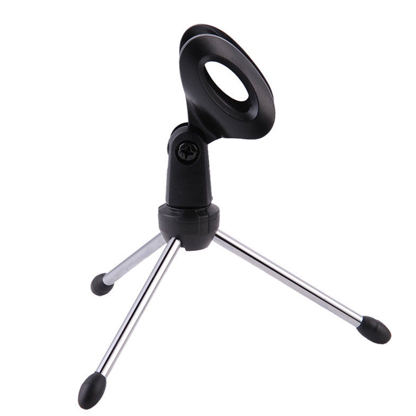 Mini Foldable Desktop Tripod Microphone Mound Holder Desk table Top Mic Stand