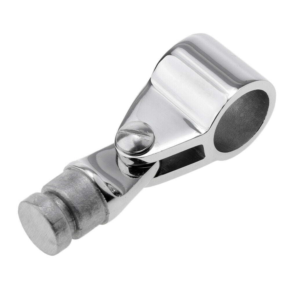 Marine Boat 316 Stainless 22mm/0.87inch Bimini Top Caps Eye End Deck Hinge